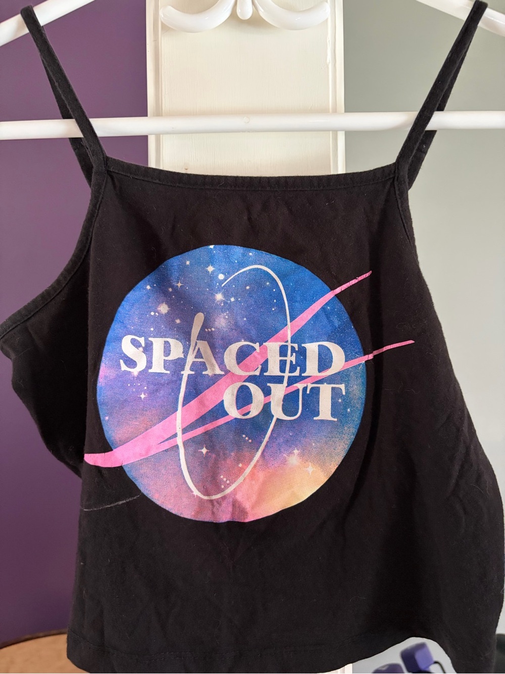 Bluenotes Black Crewneck Tank Top